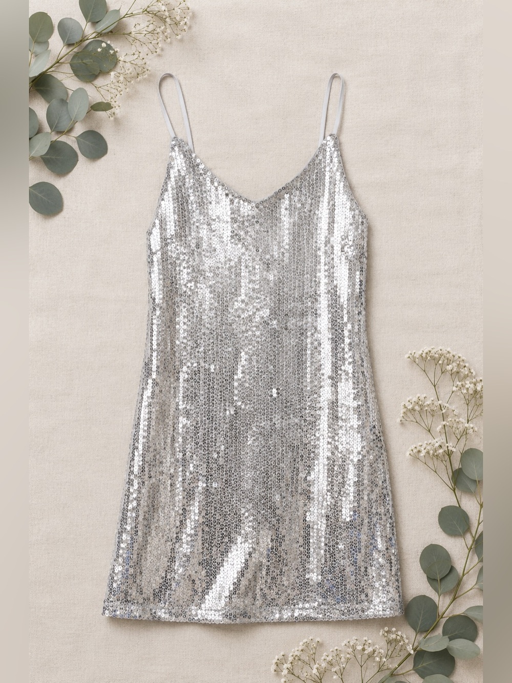 NWT Allegra K Sequin Cocktail Dress